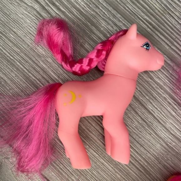 Vintage and newer My little pony and horse lot figurine toys rainbow dash & more - Picture 11 of 12